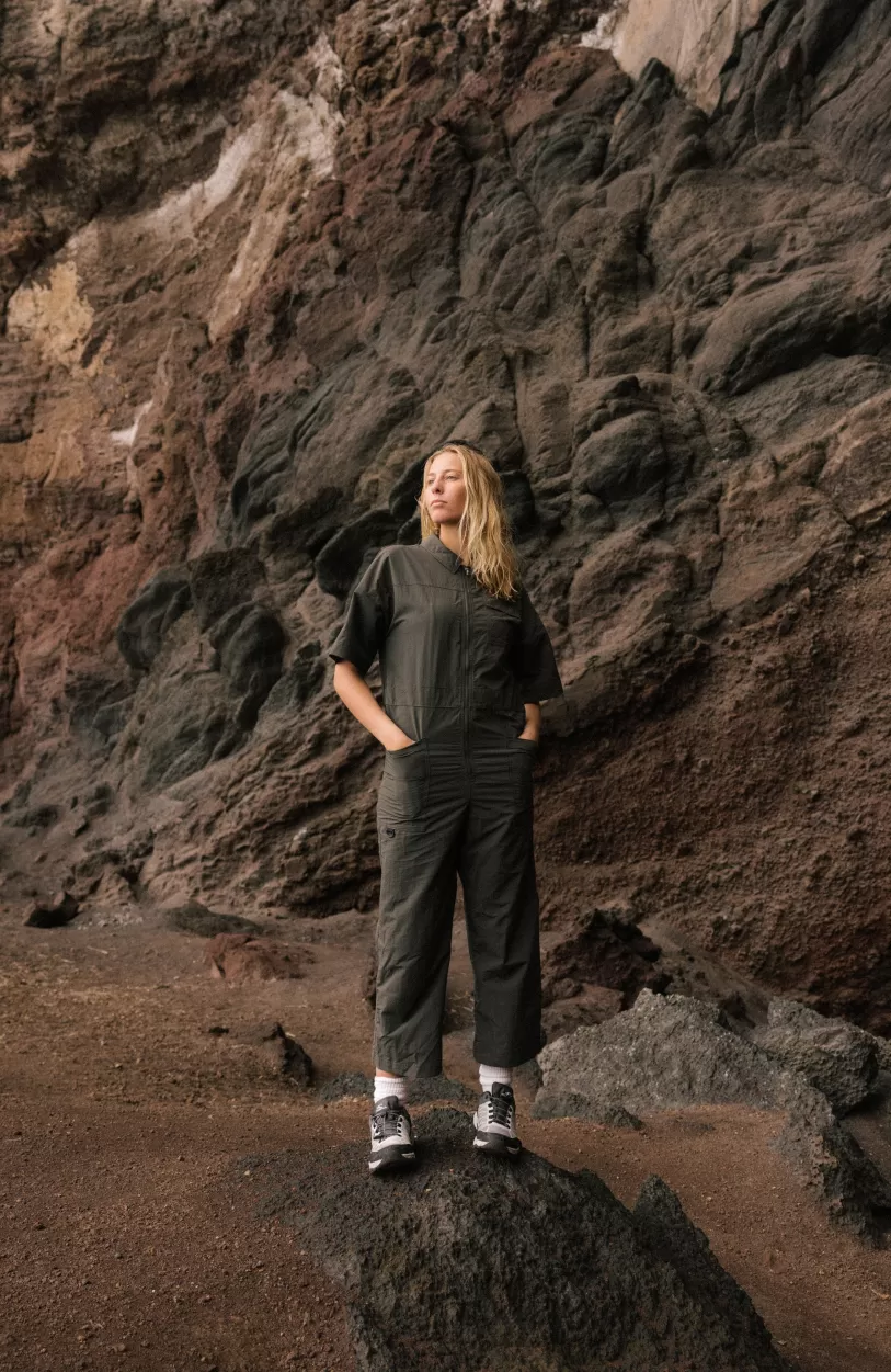 Fashion O’Neill UTILITY TRAIL JUMPSUIT | Raven