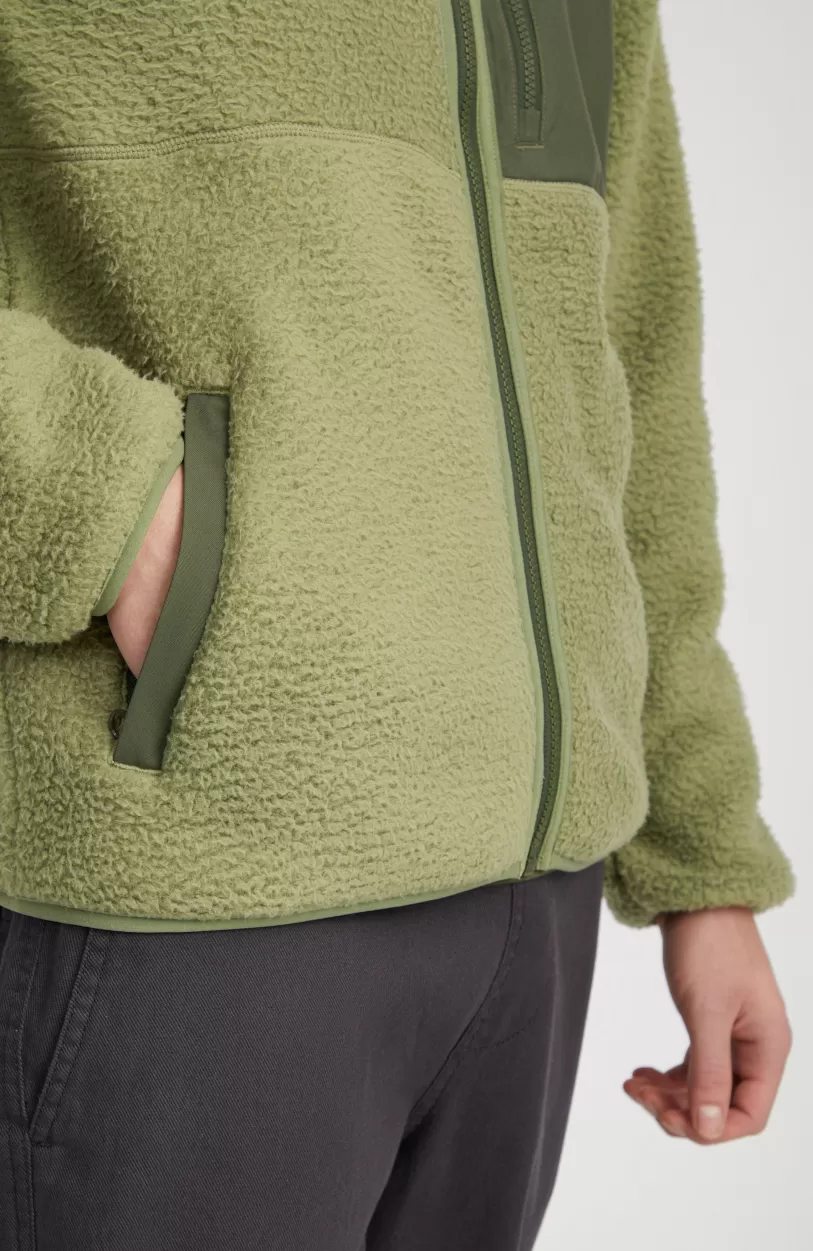 Online O’Neill Vest High-Pile Fleece | Deep Lichen Green