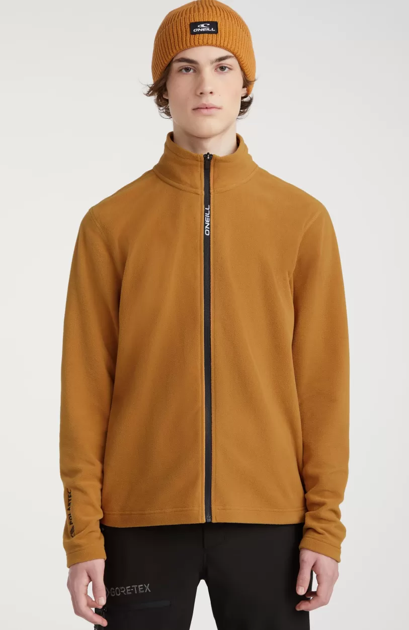 Hot O’Neill Vest Jack's Fleece | Rich Caramel