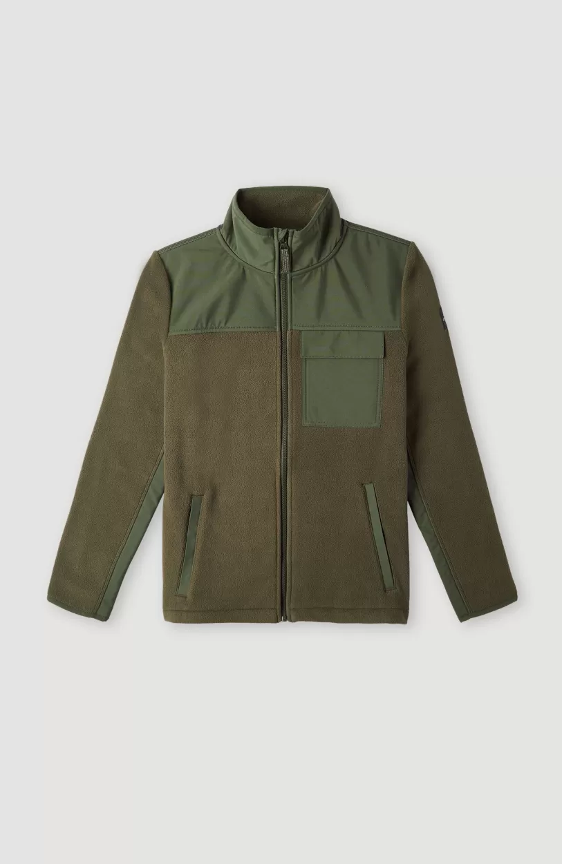 Hot O’Neill Vest Utility Fleece | Forest Night