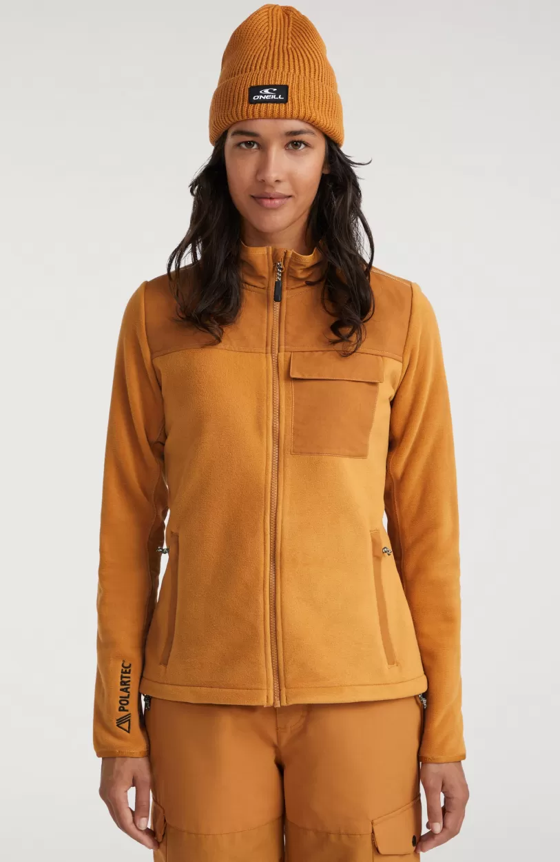 Shop O’Neill Vest Utility Fleece | Rich Caramel