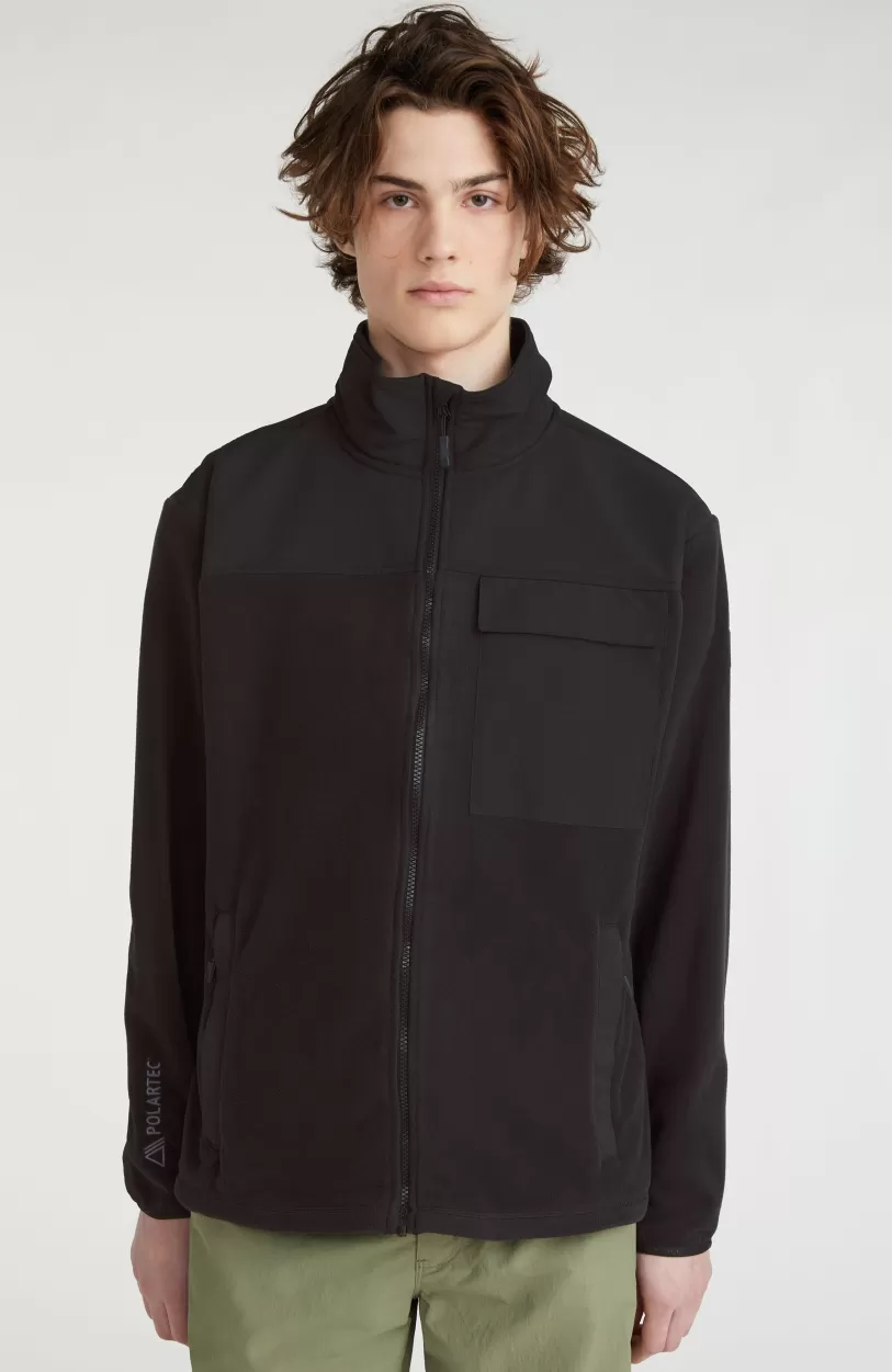 Outlet O’Neill Vest Utility Heavy Fleece | Black Out