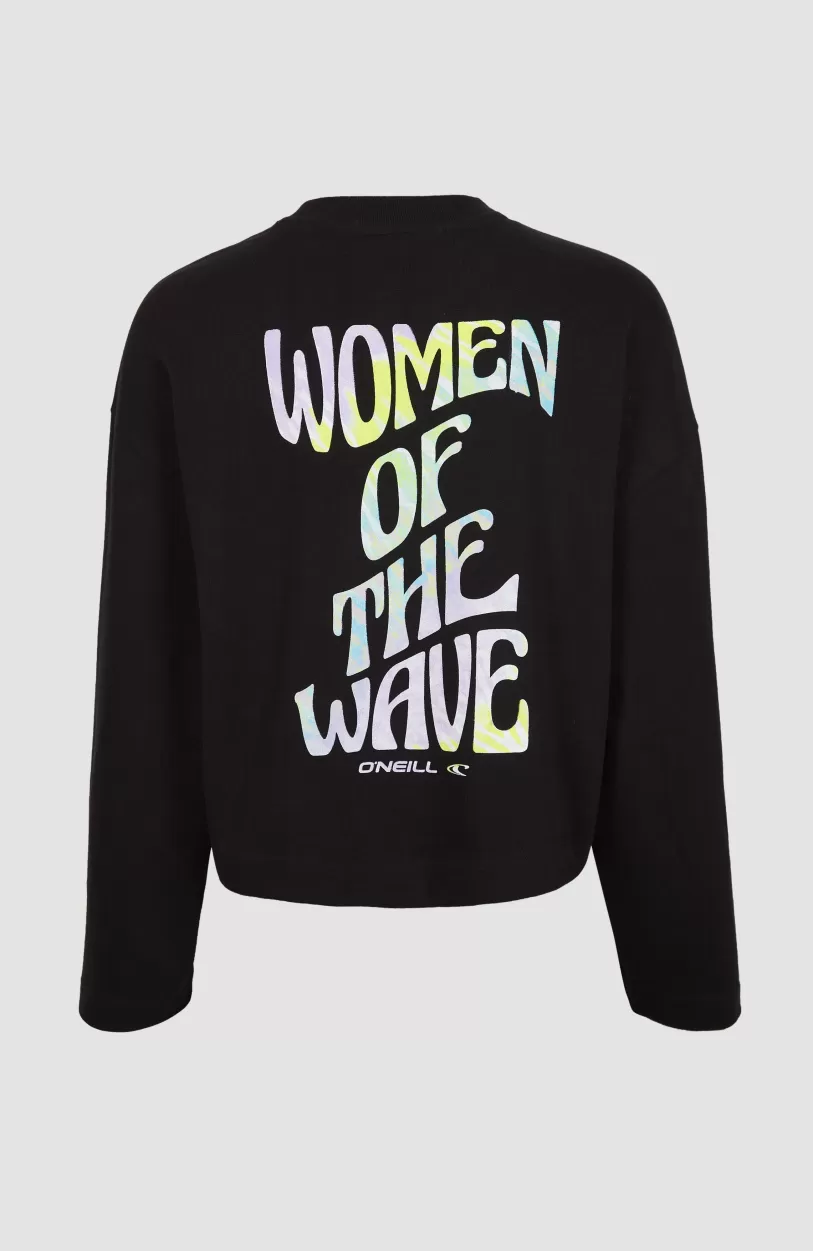 Cheap O’Neill Women Of The Wave Crew Sweatshirt | Black Out