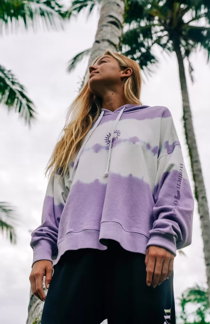 Cheap O’Neill Women Of The Wave Hoodie | Purple Tie Dye