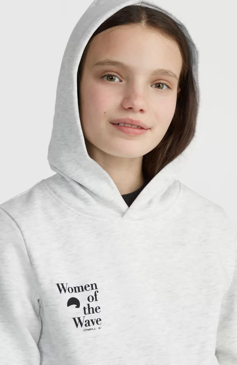 Best Sale O’Neill Women Of The Wave Hoodie | White Melange