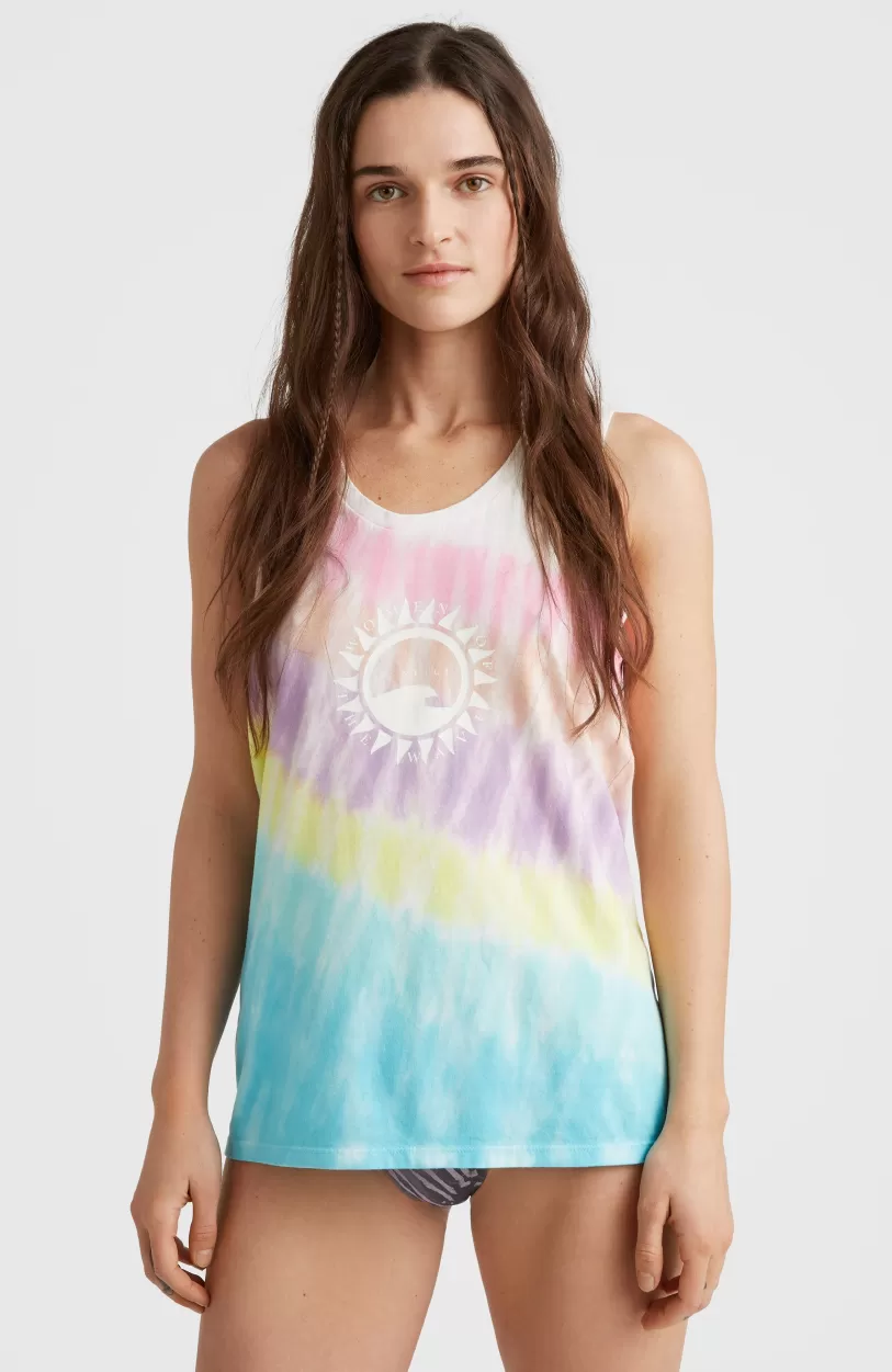 Online O’Neill Women Of The Wave Tanktop | Blue Tie Dye