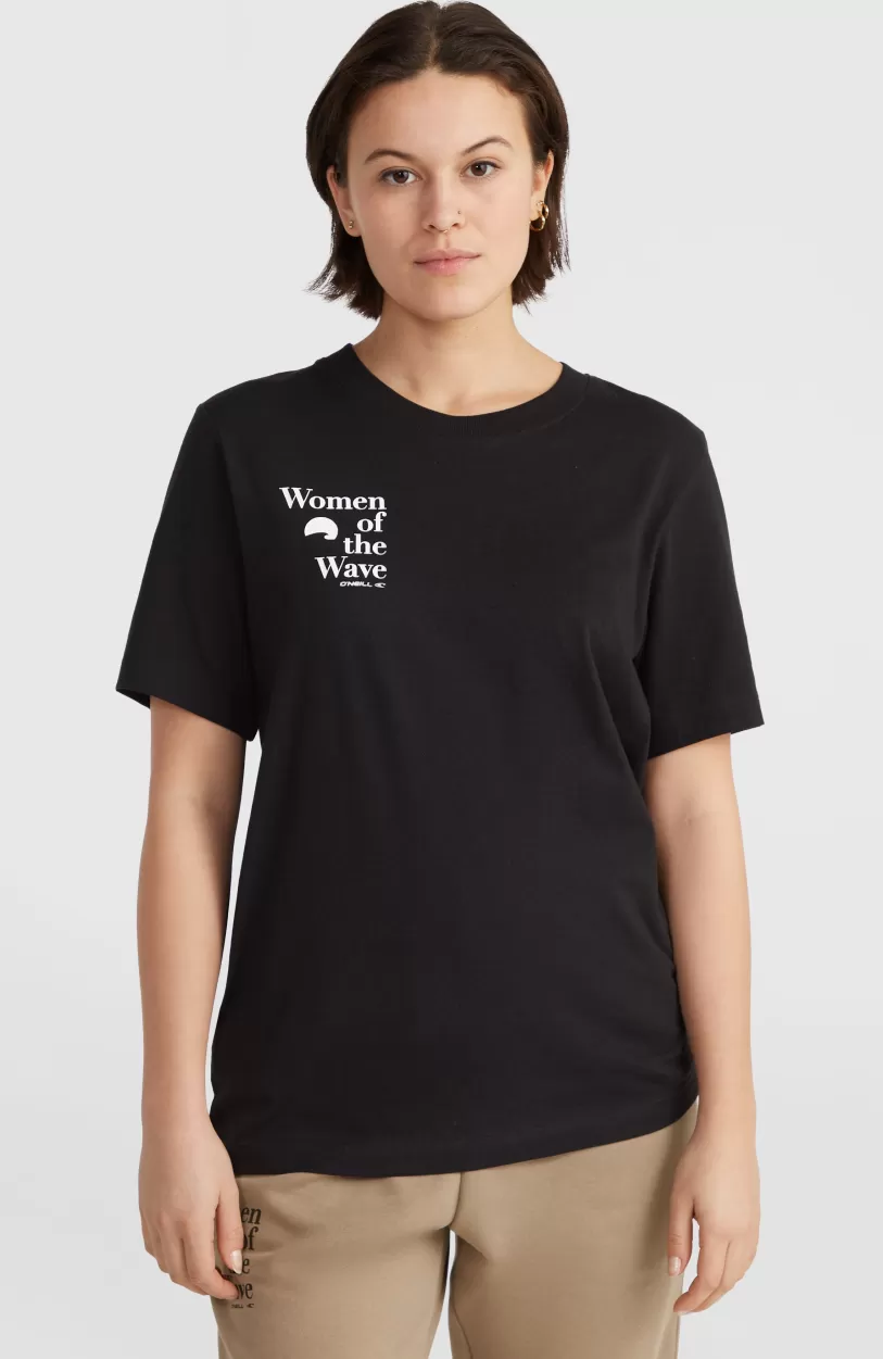 Discount O’Neill Women Of The Wave T-shirt | Black Out