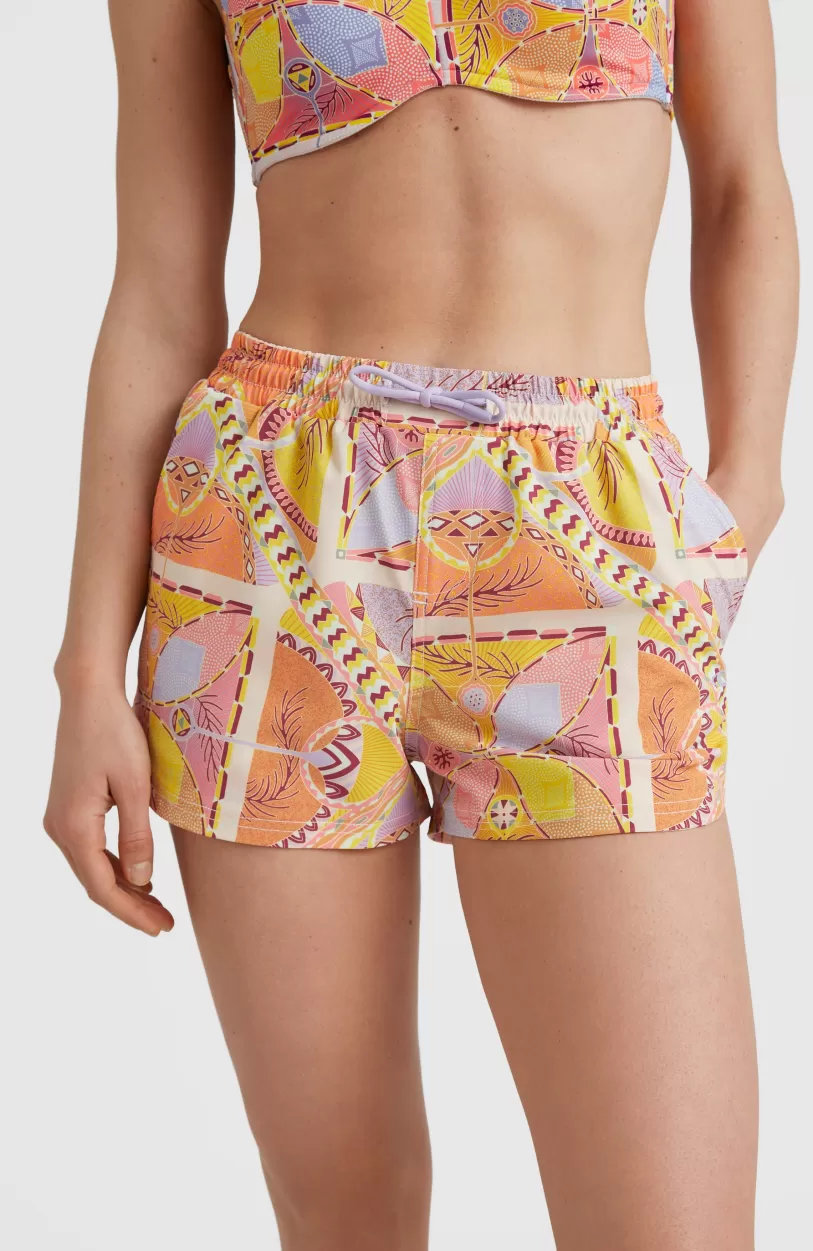 Discount O’Neill Zwemshort Anglet | Yellow Scarf Print