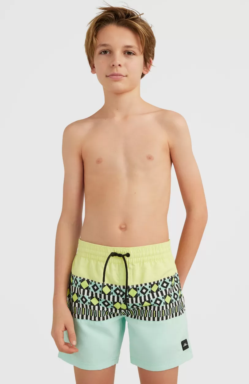 Hot O’Neill Zwemshort Cali Block 13'' | Beach Glass Colour Block