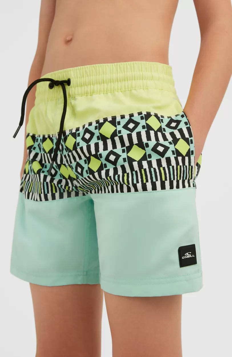 Hot O’Neill Zwemshort Cali Block 13'' | Beach Glass Colour Block