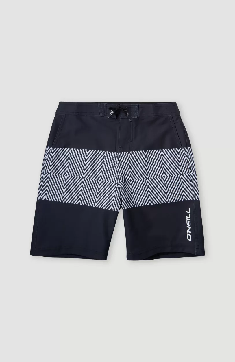 New O’Neill Zwemshort Cali Block 13'' | Black & White SNSC