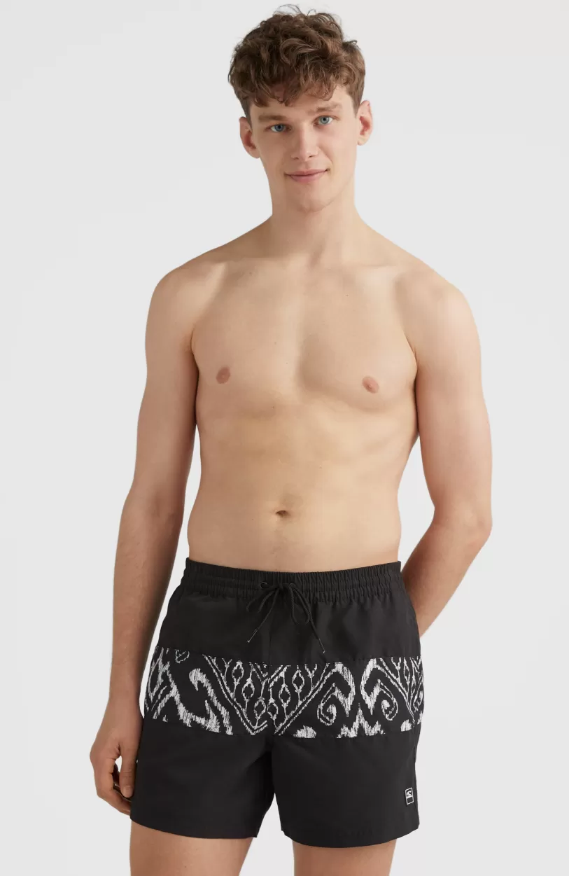 Outlet O’Neill Zwemshort Cali Block 15'' | Black Magic Carpet