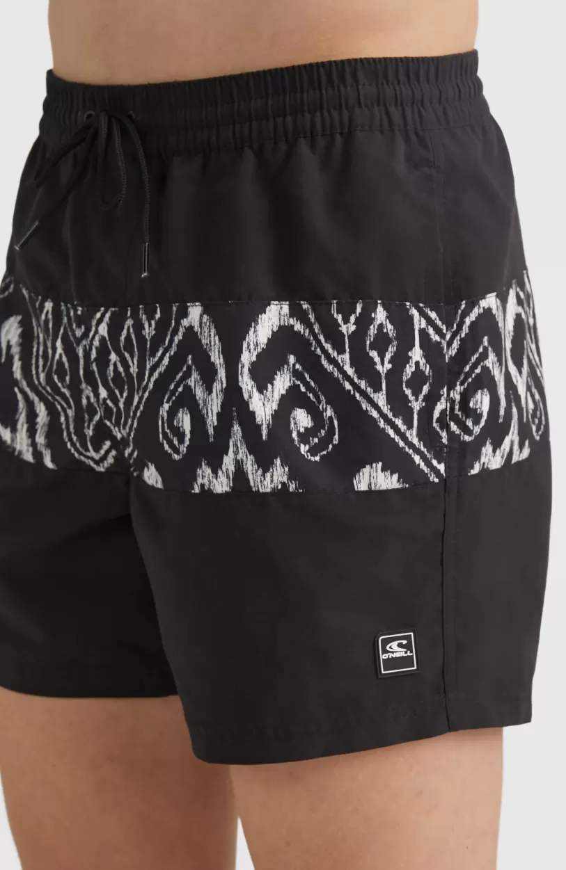 Outlet O’Neill Zwemshort Cali Block 15'' | Black Magic Carpet