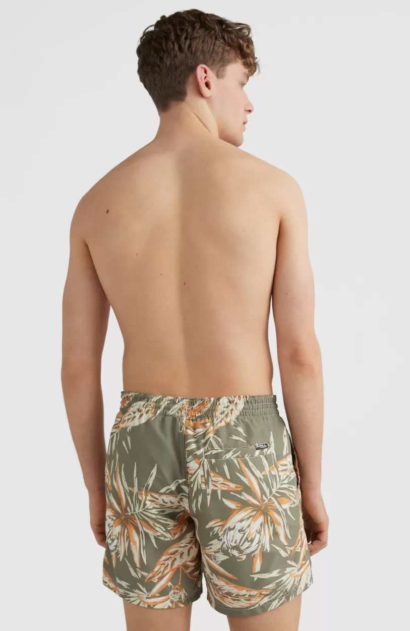 Best O’Neill Zwemshort Cali Floral 16'' | Deep Lichen Tonal Floral