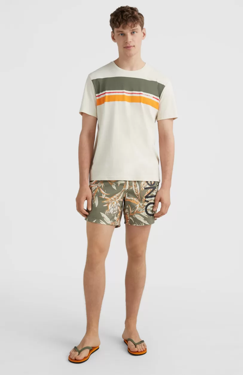 Best O’Neill Zwemshort Cali Floral 16'' | Deep Lichen Tonal Floral