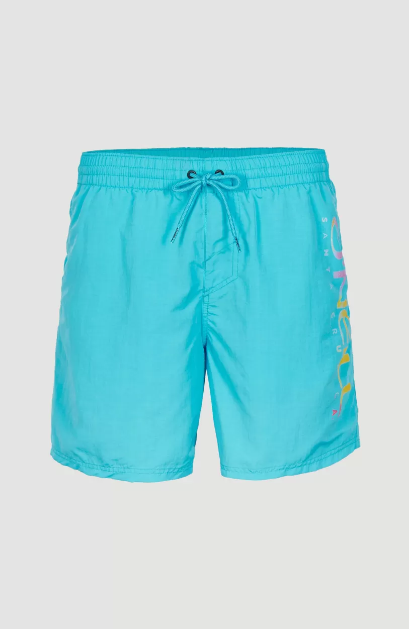 Clearance O’Neill Zwemshort Cali Melted Print 16'' | Bachelor Button