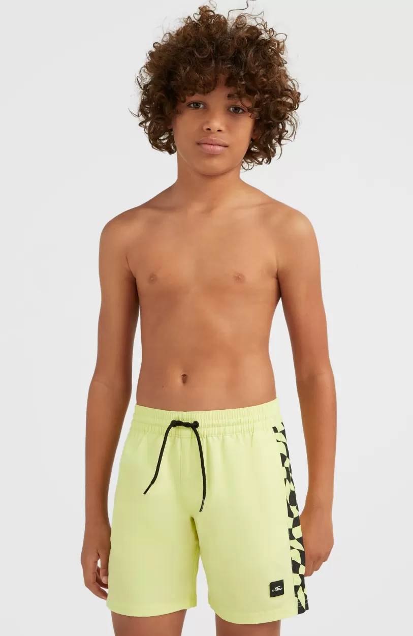 Flash Sale O’Neill Zwemshort Cali Panel 14'' | Sunny Lime Colour Block