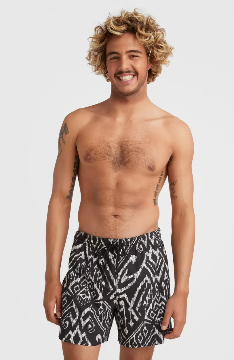 Sale O’Neill Zwemshort Cali Print 15'' | Black Magic Carpet