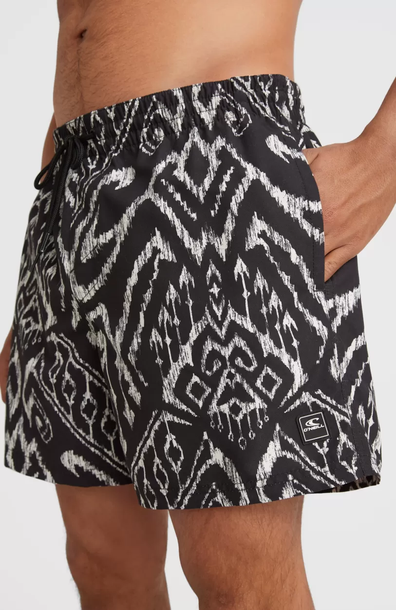 Sale O’Neill Zwemshort Cali Print 15'' | Black Magic Carpet