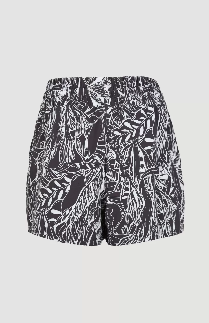 Store O’Neill Zwemshort Ocean Mission | White . Black Comic Seaweed